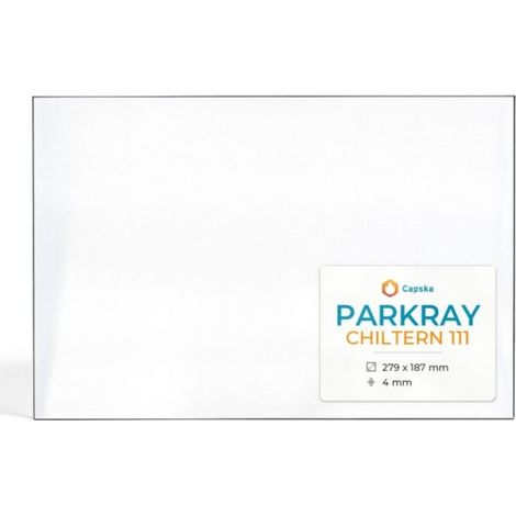 Vitre Parkray CHILTERN 111 - Verre Rectangle pour poêle à bois - 279 x 187 mm (L1 x H1) - 4 mm autonettoyant (1/5)