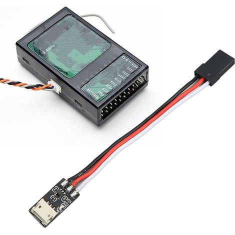 Émetteur DSM2/DSMX pour récepteur satellite, compatible contrôleur de vol pour hélicoptère H1. (1/5)