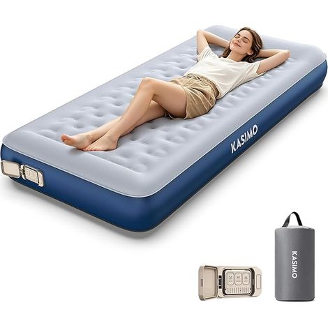 Double Camping Air Mattress Cordless Battery Pump (1/5)