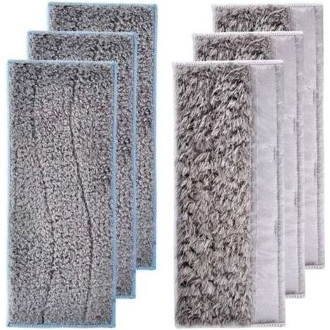 PA Lot de 6 serpillères lavables pour IRobot Braava Jet M6 (1/4)
