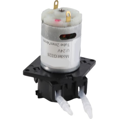 Pompe péristaltique 24V CC compacte auto-amorçante aspiration d'eau faible bruit type à clipsage (1/5)