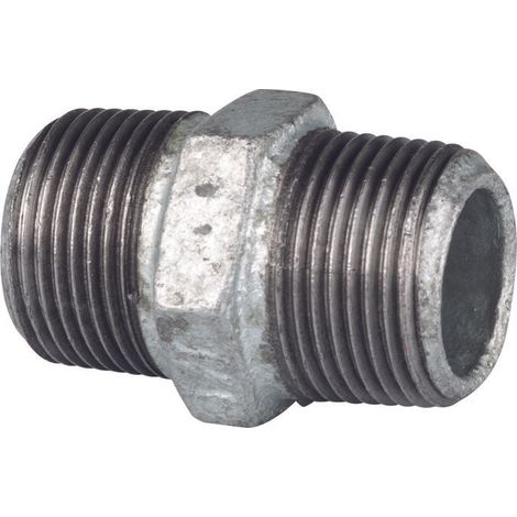 Mamelon Fonte Galvanise M20x27 (1/2)