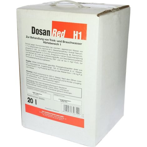 Dosan H1, 20 kg,échelon 1 de dureté