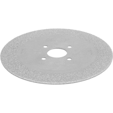 Disque diamant 110x20x15mm, lame de scie brasée pour marbre et céramique, meule de coupe et polissage, outil 2 en 1 pour carrelage. (1/5)