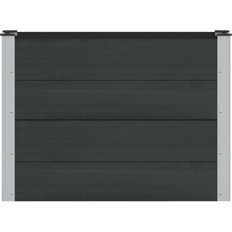 Maison Exclusive - Hochbeet Schwarz 100 x 30 x 72 cm