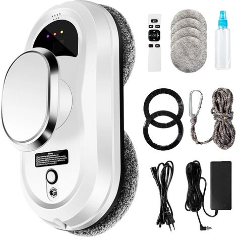 Robot limpiacristales, potencia de succión de 5600 Pa, control remoto, A-5600Pa (1/2)