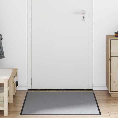 Paillasson,Tapis d'entrée Gris 80x120 cm CFW810449 (1/5)