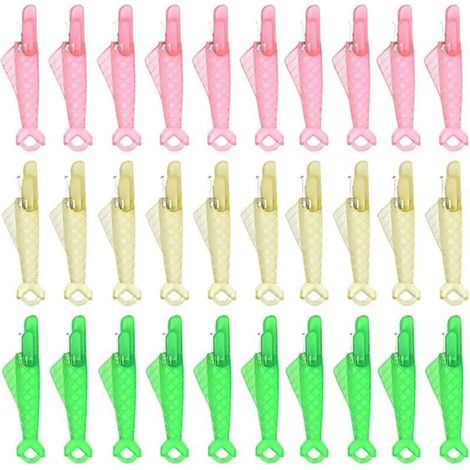 Nähmaschinen-Nadeleinfädler, Fischform, Schnell-Nadeleinfädler, Stickgarn, Automatisches Nähwerkzeug, Basteln, Heimwerken, 30 Stück