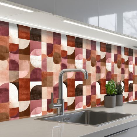 SCHIENALI CUCINA Geometria - Moderno - Retrò 300x80 cm (1/5)