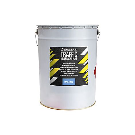 Pintura para señalización vial bote de 25 kg azul