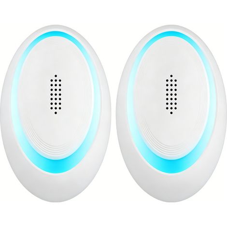 Modèle 211,Répulsif Ultrasons Ondes Electromagnétiques avec Contre Les Insectes - Veilleuse Anti-Moustique Electrique (1/5)