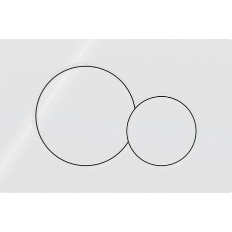 Suitable for GEBERIT SIGMA 01 flush plate – Suitable for UP320/UP720 water tank – 115.770.11.5 – White (1/2)