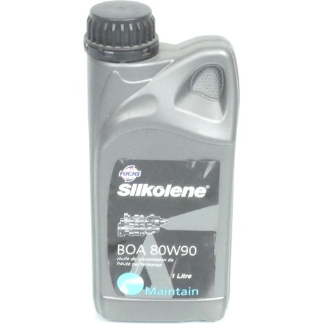Bidon d'huile de transmission Fuchs Silkolene BOA 80W90 pour moto