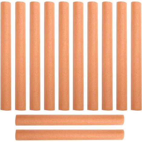 Lot de 12 manchons en mousse pour poteaux de trampoline, rembourrage de rechange, manchons de protection en mousse orange. (1/5)