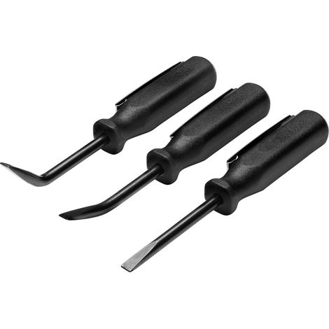 Draper 29729 Mini Pry Bar Set, 125mm, Black (3 Piece)