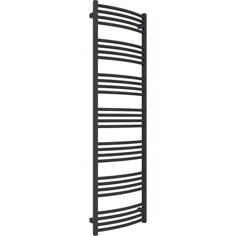 Heizkörper mischbetrieb schwarz - (HxL) 1620x500 mm - 800 Watt - 698 Watt - LEN1620-500Z1N
