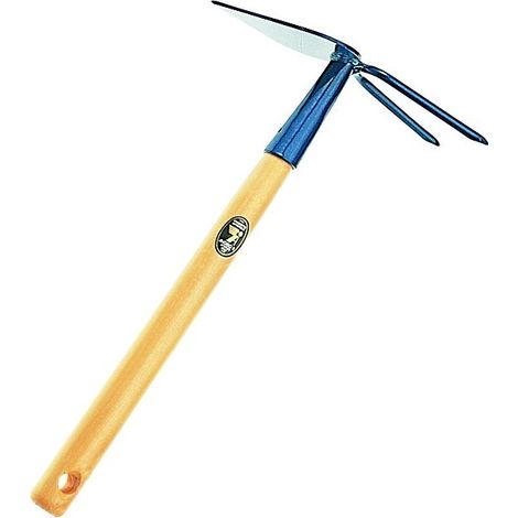 Zappino cœur avec manche en bois 30 cm
