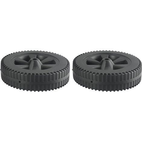 Lot de 2 roues de rechange de 170 mm pour barbecue Charbroil et autres barbecues à gaz