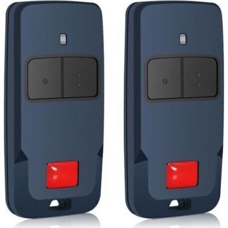 Lot de 2 télécommandes 433 MHz pour Mitto COOL C2,Mitto 2 Mitto 2A, Mitto B RCB 02, TRC1, TRC2, TRC3, Rolling Code - 2 canaux (1/4)