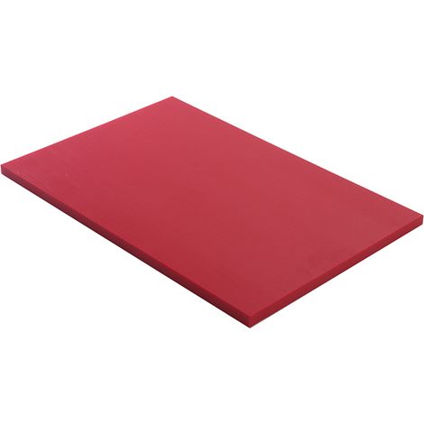 Planche 45x30x1,25 cm Rouge - Matériel CHR Pro