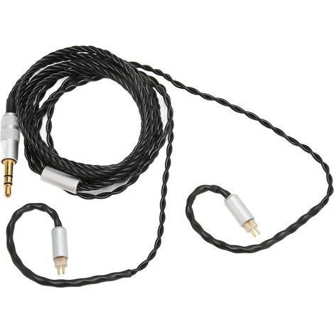 Câble de remplacement pour écouteurs 2 broches 0,78mm avec connecteur 3,5mm, fil OFC pour AS10, ZS10, ZST, ES4 et autres modèles. (1/5)