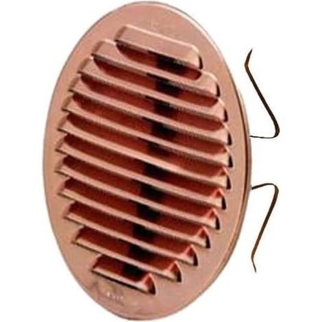 Griglia Aerazione Rame Tonda C/Molle Rete mm 160-220 LA VENTILAZIONE (1/2)