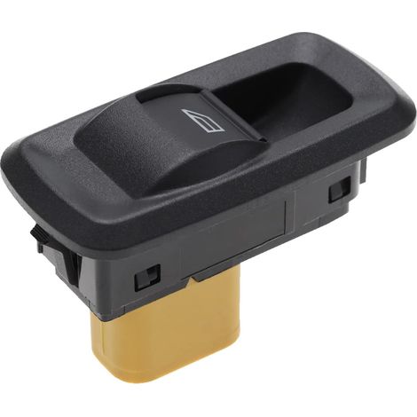 Commutateur de Commande de Vitre Électrique Côté Passager de Voiture Compatible avec Fiesta MK6 MK7 1823466 Interrupteur de Lève-vitre Électrique en ABS, Noir (1/5)