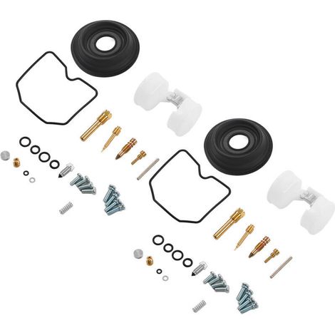 52-teiliger Vergaser-Reparatursatz, Komplettes Austausch-Vergaser-Reparaturset für ER500 ER-5 1998-2005