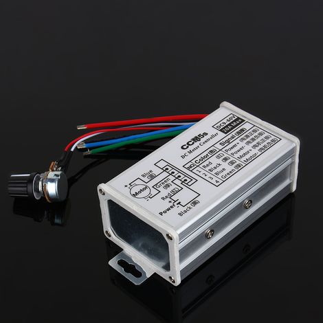 Hochwertiger 20A DC 9-60V PWM Motordrehzahlregler (1/5)