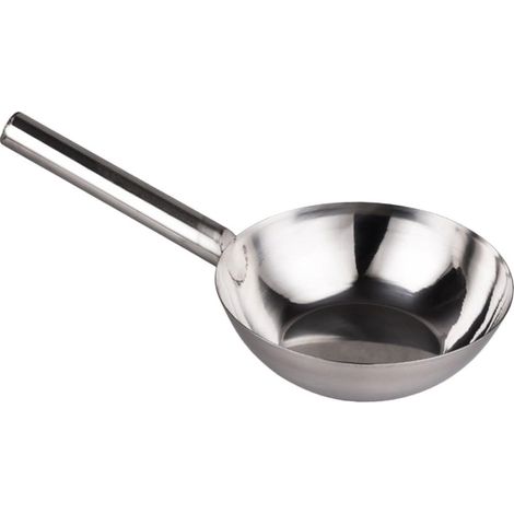 Louche Inox Épaissie Résistante et Cuillère à Eau avec Manche Long pour Cuisine et Service Ustensile Polyvalent pour Soupe et Lavage des Aliments (1/5)
