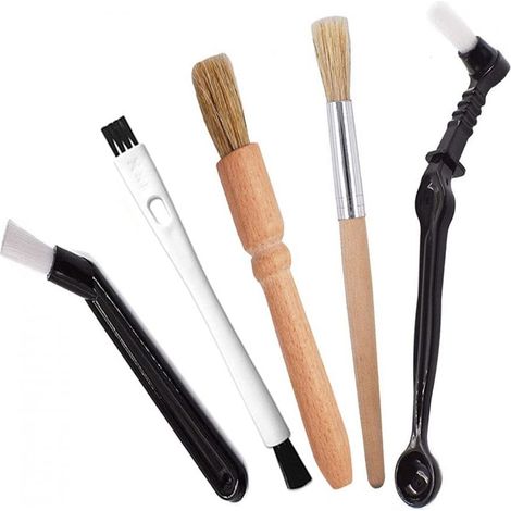 5 Brosse, Nylon, Bois, Nettoyage, Espresso, Moulin (1/5)