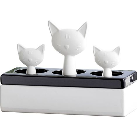 Ceramiczny nawilżacz powietrza - 3 koty