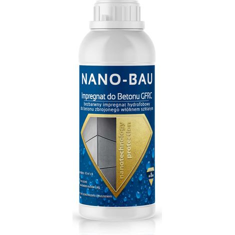 NANO-BAU Concrete GRFC impregnación para hormigón con fibra de vidrio 20L (1/4)