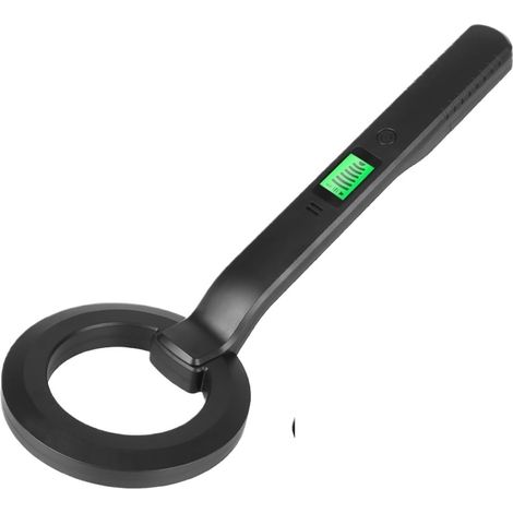 Détecteur de métaux Portable Polyvalent avec alarmes a-udio et vibratoires Détecteur de métaux étanche Balayage à 360 ° Haute sensibilité (1/5)
