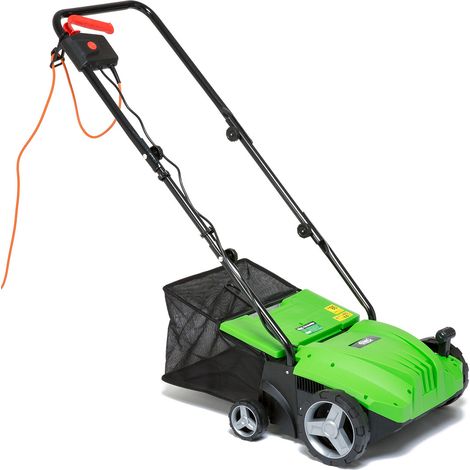 BMC 2-in-1 Lawn Scarifier & Aerator, 1500W, 320mm Width, 35L Collection Bag (1/5)