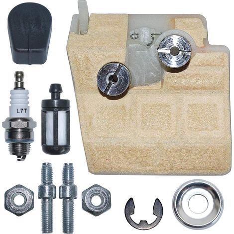 Kit de service de réglage du filtre à air compatible Stihl 026 024 MS260 Tronçonneuse Remplace 1121 120 1612. (1/5)