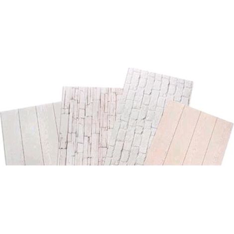 LASTRA POLIPROPILENE mod. PLASTONDA DECOR MATTONE 50X100 cm spess. 3 mm