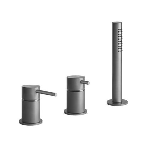 Gessi316 Mélangeur de baignoire à trois trous avec cartouche de