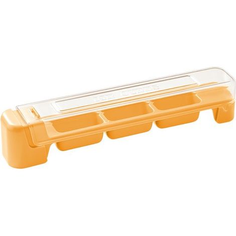 Bandeja para cubitos de hielo con tapa hermética, ideal para cócteles, café y whisky. (1/5)