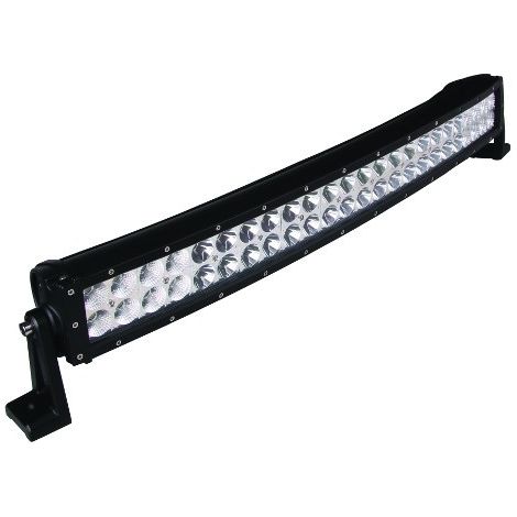 Rampe d'éclairage LED incurvée 144 W – 9600 lumens – Indice de protection IP68 – Longueur 662 mm – Température de couleur 6000-6500 K – Sodiflash