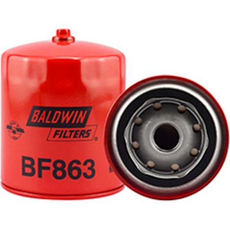 FILTRE CARBURANT, VISSABLE (CUVE METALIQ UE) / AVEC DRAIN - BALDWIN - BF863 équivalence HIFI SN224