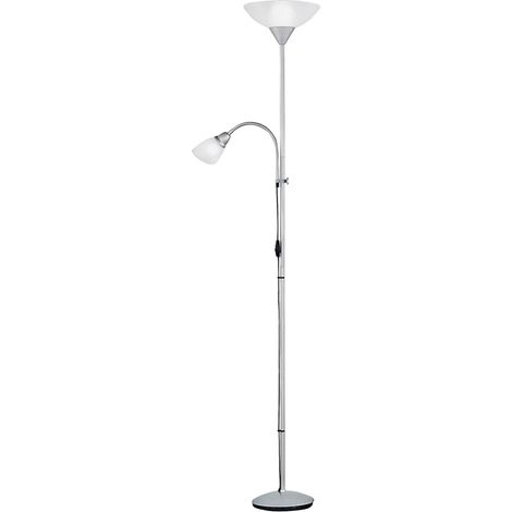 piantana con braccio per lettura bianco 180 cm (1/10)