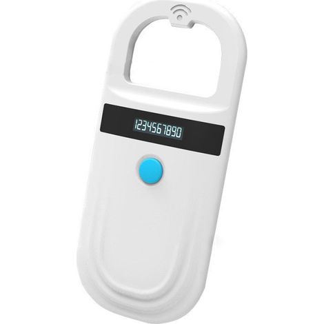 Lecteur de micropuces pour animaux - Rechargeable par USB - Compatible avec la norme FDX-B (1/5)