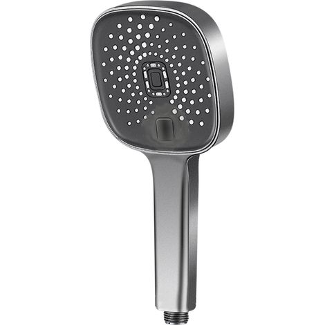 Showerhead - 25.2 X 12 Cm - 4-Mode Adjustable - Self-Cleaning Nozzles - Universal 4-Point Thread - For Household Use - 1 Unit (1/5)
