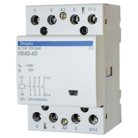 CONTACTEUR D'INSTALLATION, 40A, DOEPKE 09980414