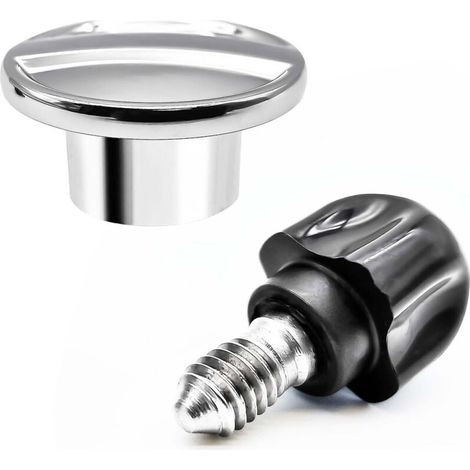 Nabenbefestigungskappe und Befestigungsschrauben, kompatibel mit 4,5- und 5-Liter-Kippkopf-Standmixern (1/4)