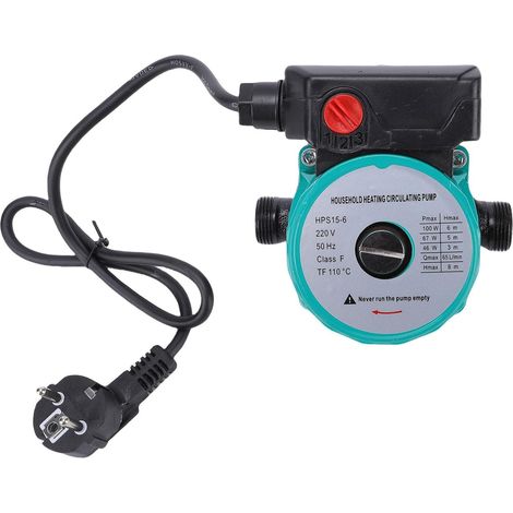 Pompe de Recirculation d'eau Chaude 65L/Min, 3 Vitesses 46W-100W (1/5)