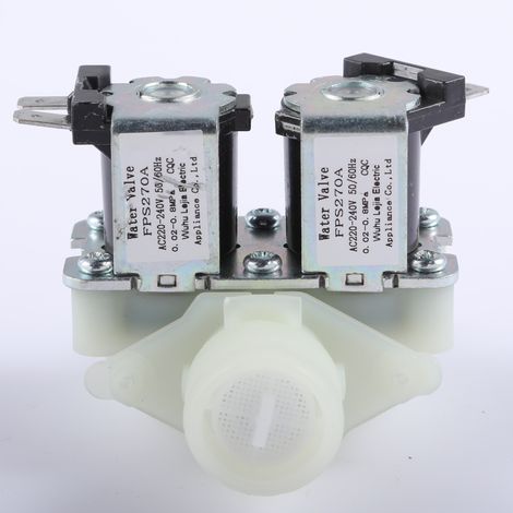Universal FPS270A1 inlet/outlet fittings for fully automatic washing machines, dishwashers, and toilet water inlet solenoid valves