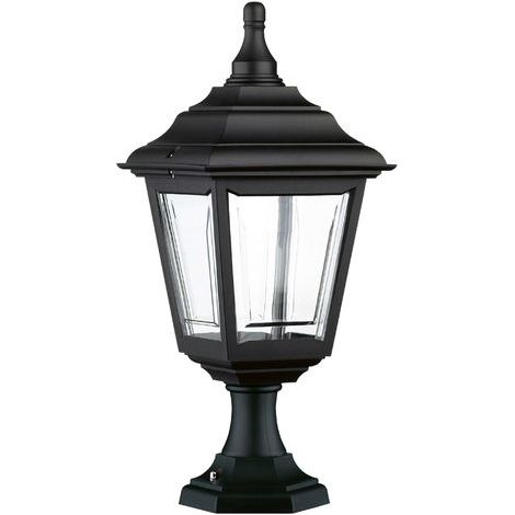 Borne classique CLIC-CLAC 4 IP44 E27 42W 500mm Noir (1/3)