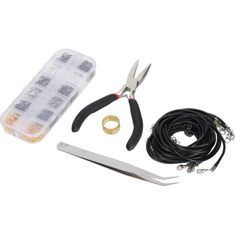 DIY Jewelry Making Supplies Kit Necklace Bracelet Anklet Jewelry Repair Tools Accessory (1/5)